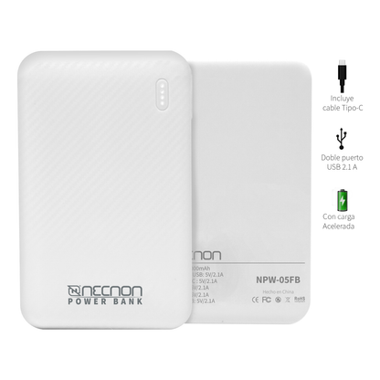 Powerbank NECNON NBPB0512FB
