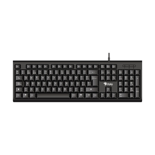 Kit de Teclado y Mouse  Stylos STPKTM4B