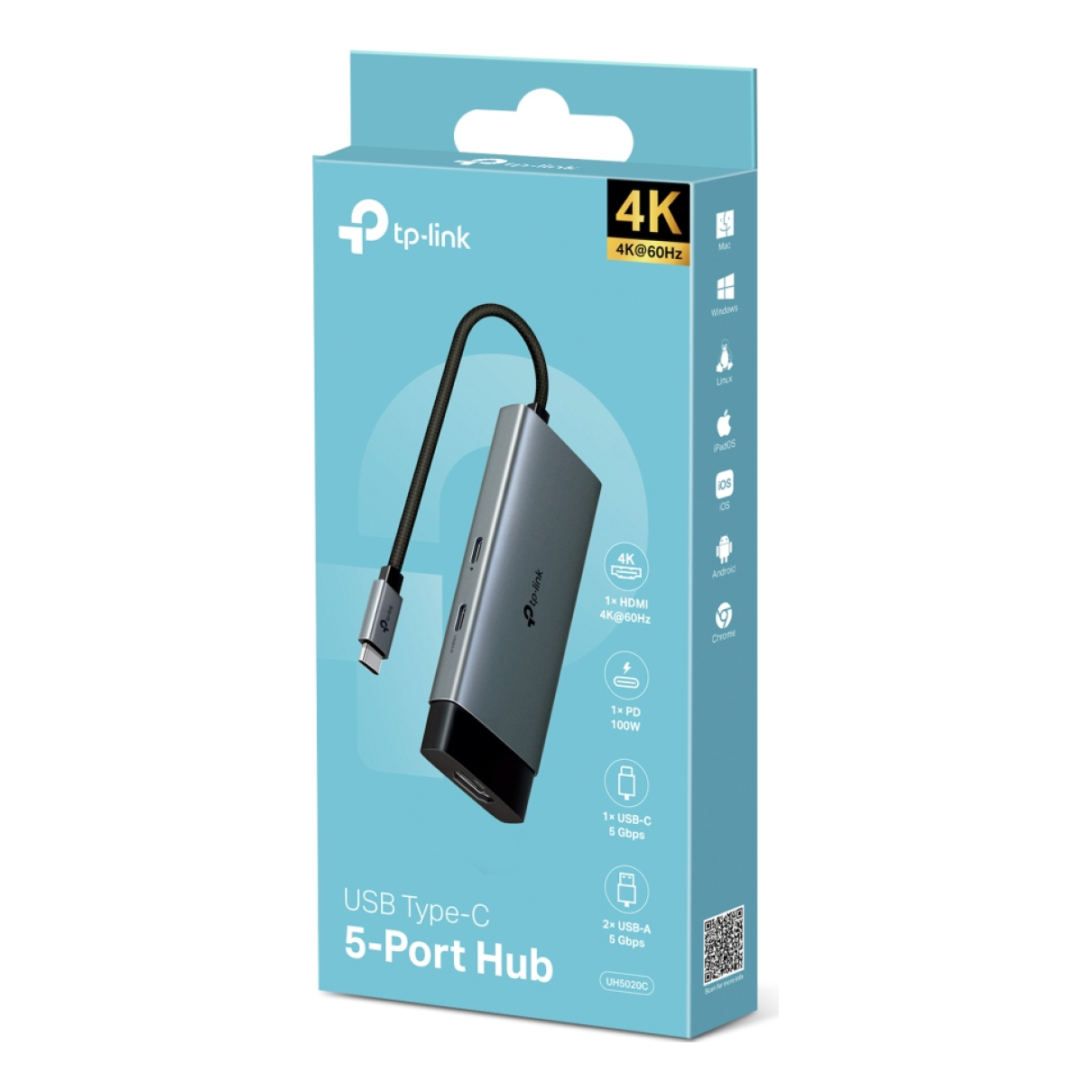 Concentradores Hub TP-LINK UH5020C