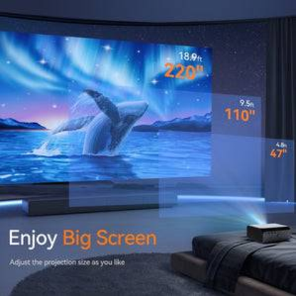 Proyector Vankyo 495W Full HD con Wi-Fi de Doble Banda y Bluetooth 5.1