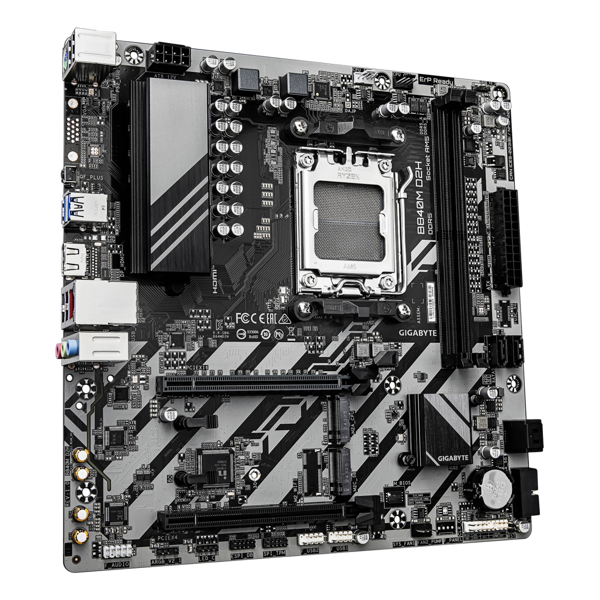 Motherboard Gigabyte B840M D2H Socket AM5 Micro-ATX DDR5