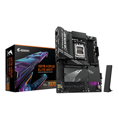 Motherboard Gaming Gigabyte X870 A ELITE WIFI7 Socket AM5 DDR5 Wi-Fi 7