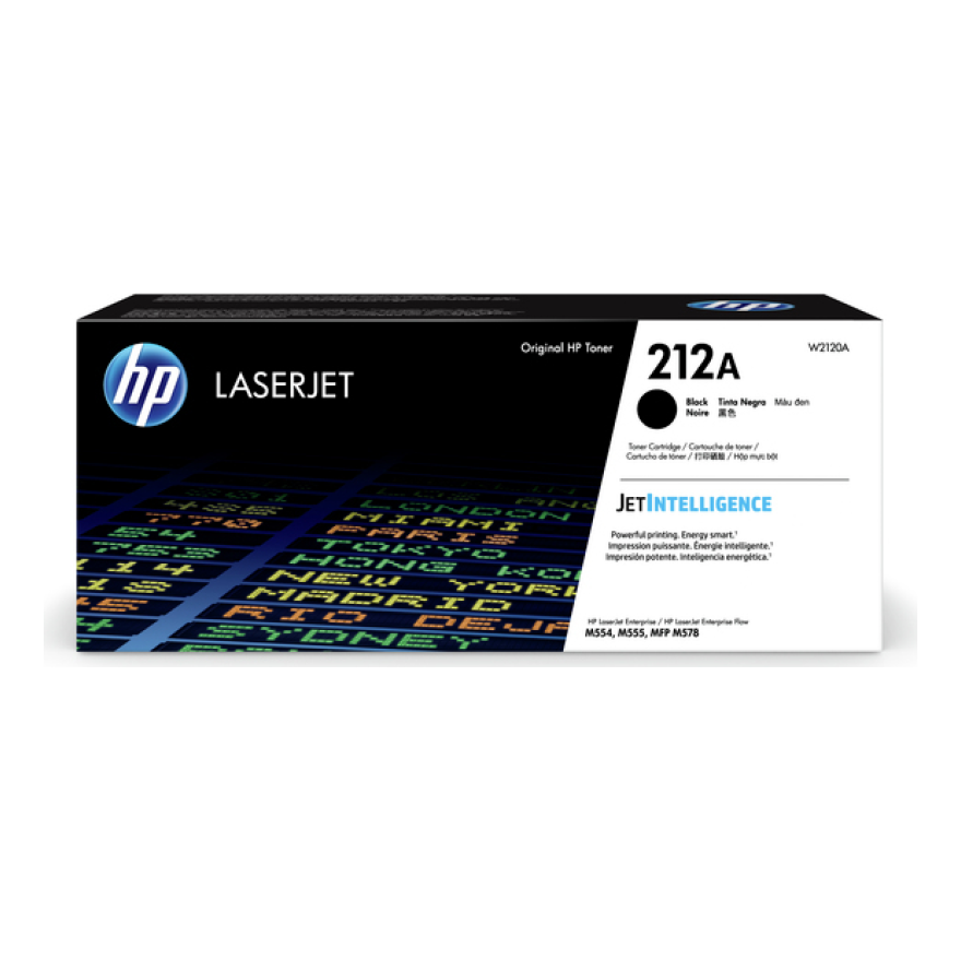 Tóner HP Original 212A Negro – Para LaserJet Pro M104, LaserJet Pro M118, LaserJet Pro M148 (W2120A)