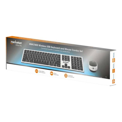 Kit de teclado y mouse MANHATTAN 180788