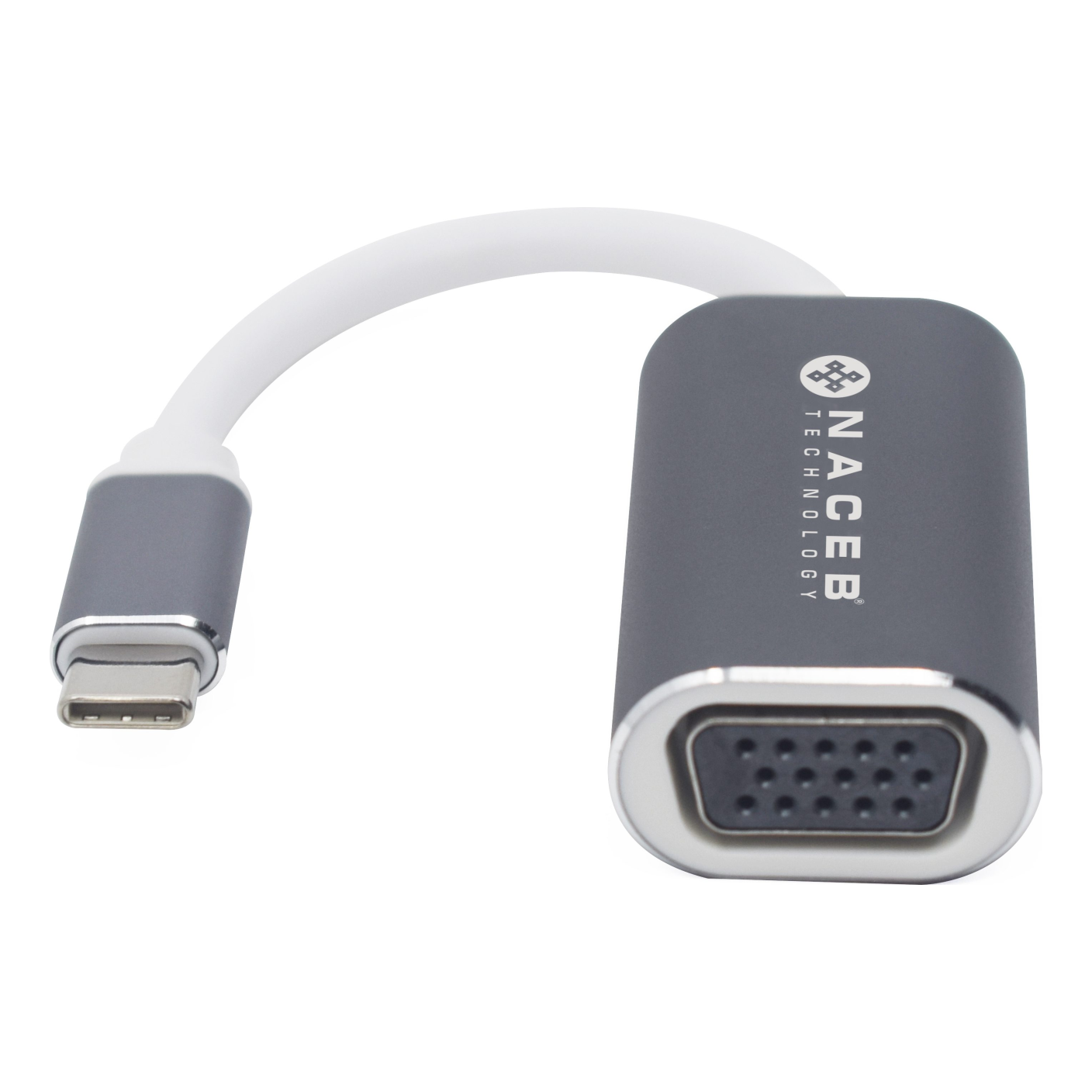 Adaptador Tipo C a VGA Naceb Technology NA-0110