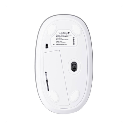 Mouse Gaming TECHZONE Jelly-Mate Grey Inalámbrico 1200 DPI 3 botones (TZACMOI16)