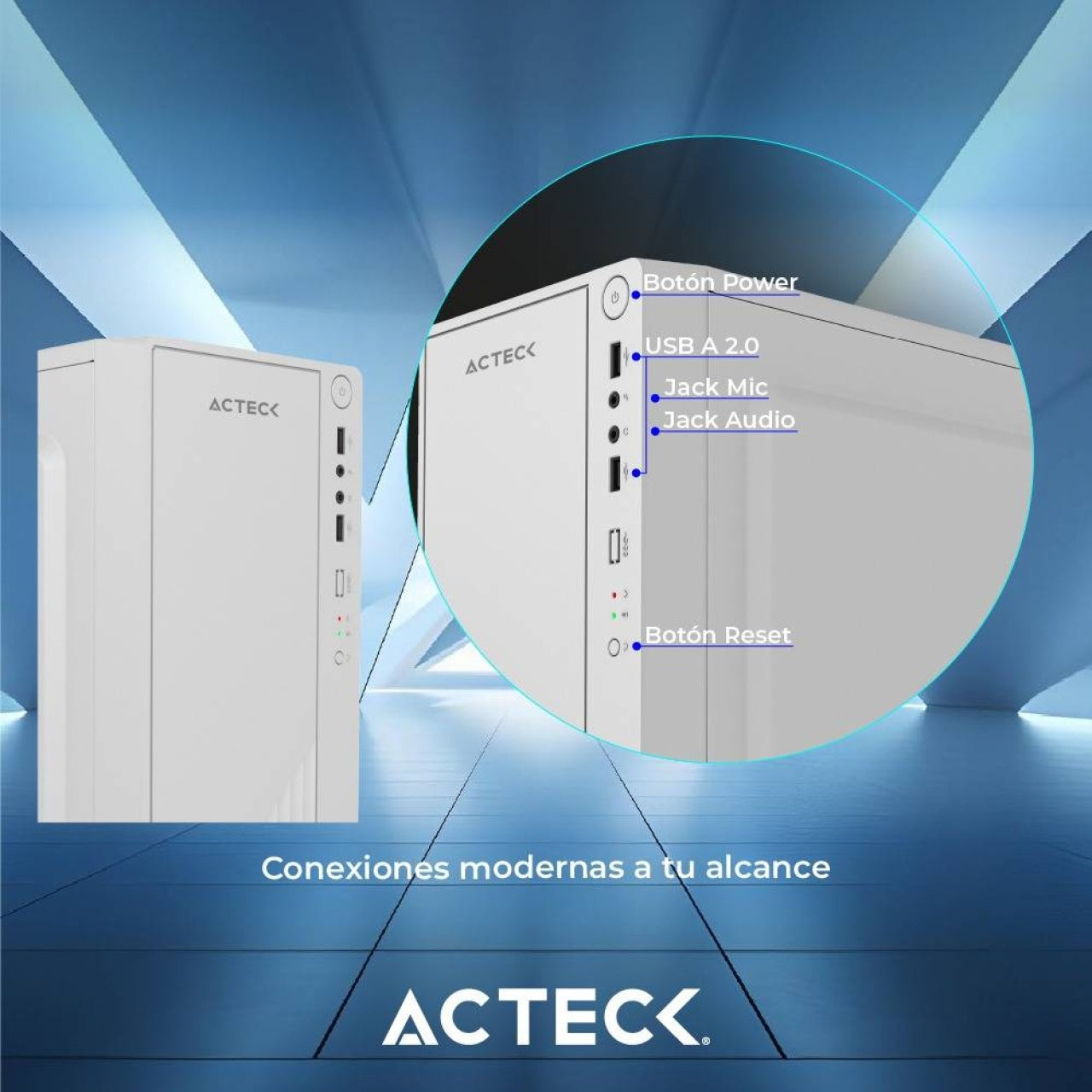 Gabinetes para computadoras ACTECK GC220F