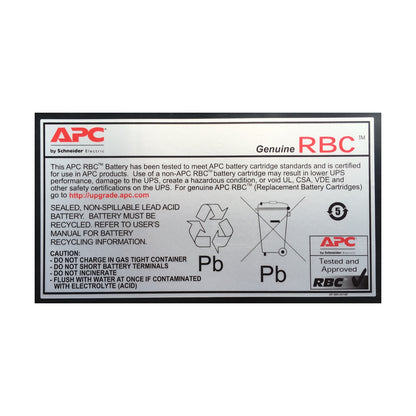 Batería de Reemplazo APC RBC24