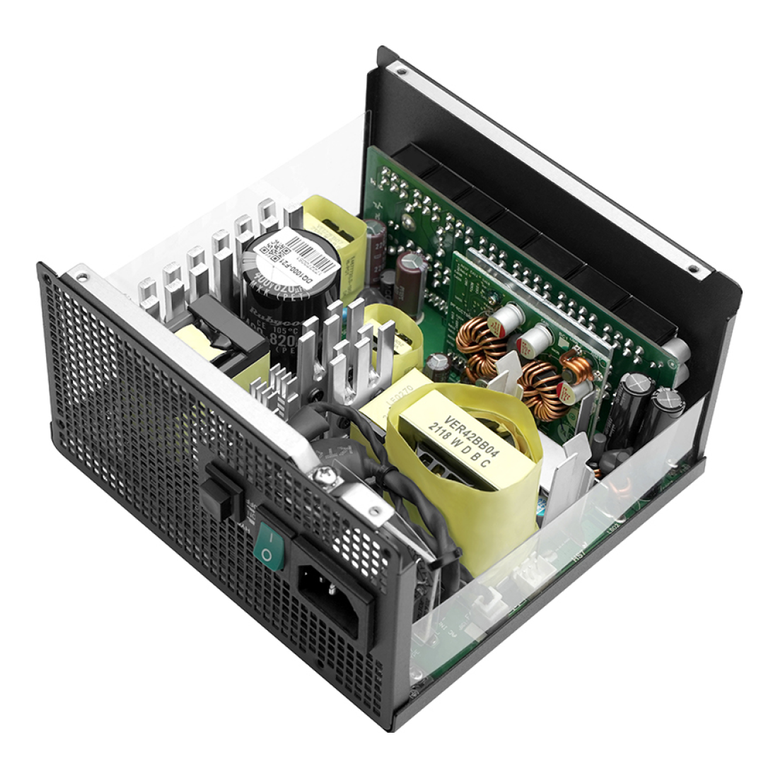 Fuente de Poder DeepCool PQ1000M 1000 W 80 PLUS Gold Modular ATX 2.4 (R-PQA00M-FA0B-US)
