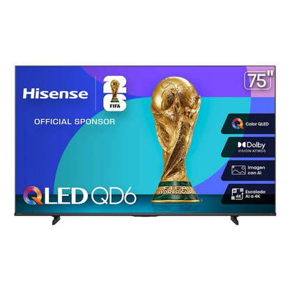 Televisiones Hisense 75QD6QFM