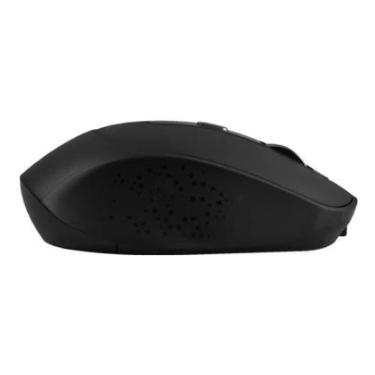 Mouse PERFECT CHOICE PC-045144 inalámbrico 2.4 GHz 1600 DPI 6 botones ergonómico Negro