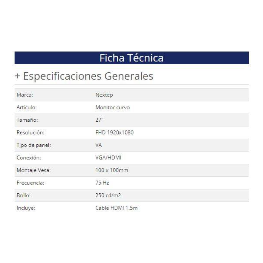 Monitor Nextep NE-727C