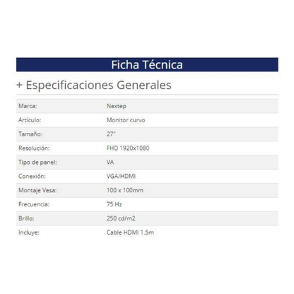 Monitor Nextep NE-727C