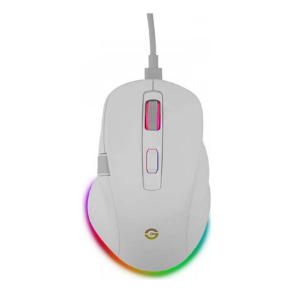 Mouse Gaming GETTTECH (GGM-RGBTR-01-WH) Blanco
