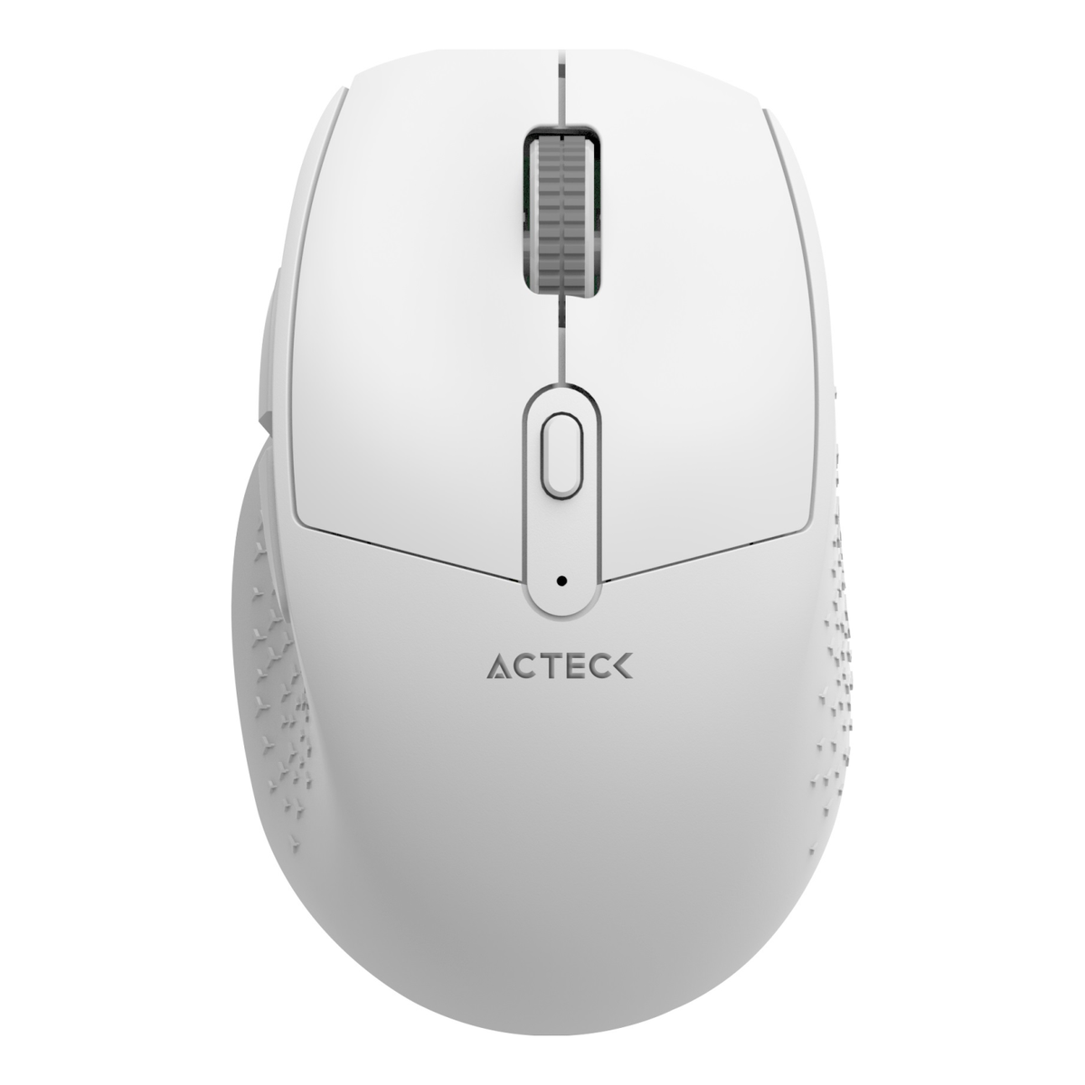 Mouse ACTECK ERGO MI680 inalámbrico 2.4 GHz óptico 1600 DPI 6 botones silencioso Blanco (AC-934084)