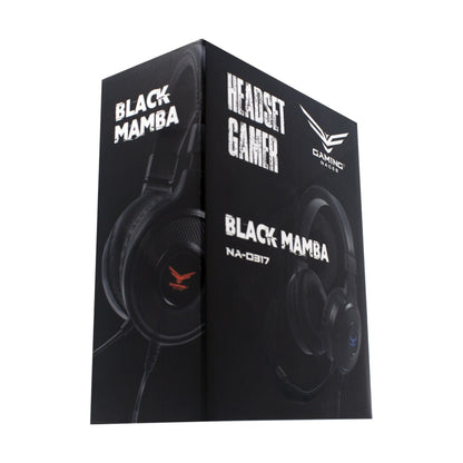 Audífono Gamer NACEB Black Mamba Naceb Technology NA-0317