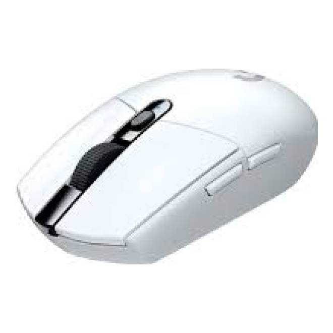 Mouse Gaming Logitech G305 inalámbrico 2.4 GHz óptico 12000 DPI 6 botones Negro, Blanco (910-005290)