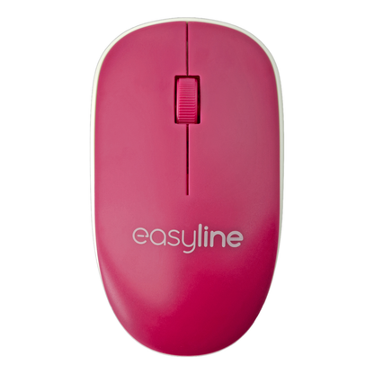 Mouse Easy Line EL-995135 Bluetooth óptico 1000 DPI 2 botones Magenta