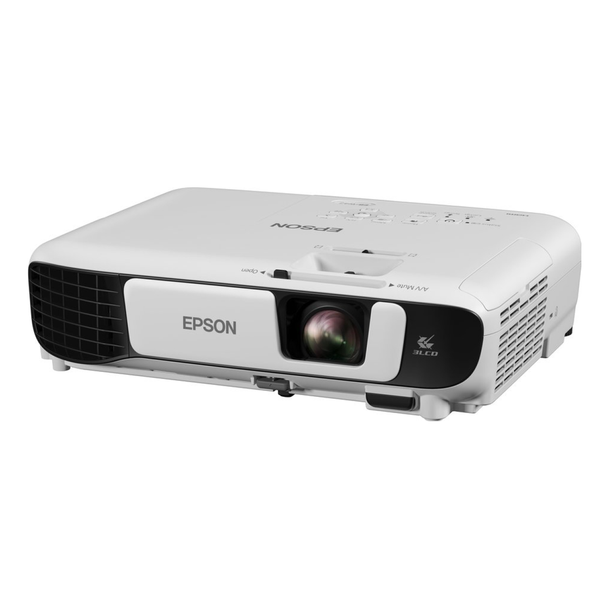 Proyector Epson PowerLite W52+ 3LCD WXGA de 4000 Lúmenes ANSI