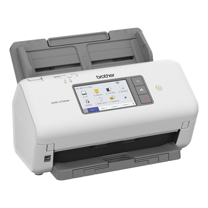 Escáner de Documentos Brother Valor 40 ppm / 80 ipm Ethernet (ADS4700W)