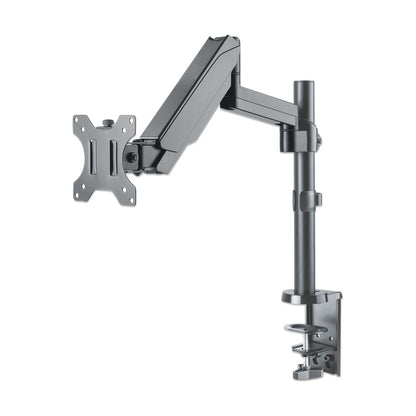 Soporte universal de pared para monitor MANHATTAN con pistón a gas,Soporta un monitor de 17