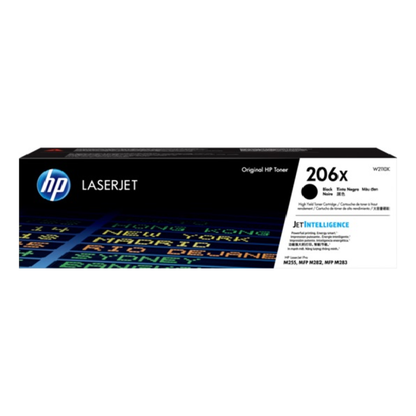 Tóner HP Original 206X Negro – Para LaserJet Pro M404, LaserJet Pro M428, LaserJet Pro M304 (W2110X)