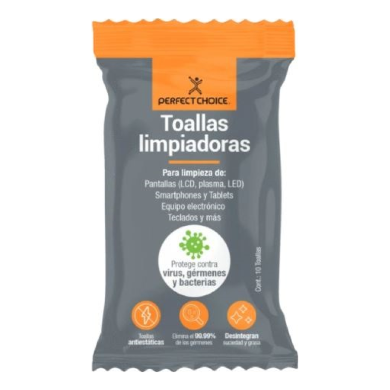 Toallas Limpiadoras PERFECT CHOICE PC-030324
