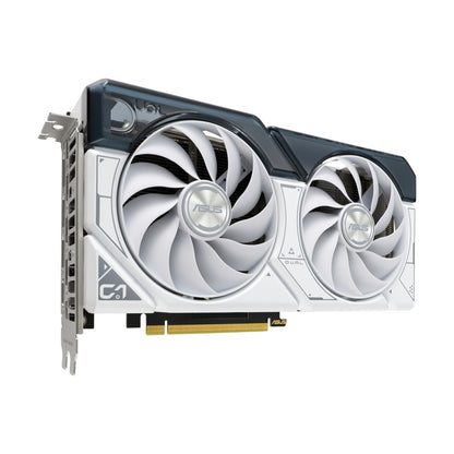Tarjeta de Video ASUS DUAL-RTX4060-O8G-WHITE 2 Ventiladores (90YV0JC2-M0AA00)