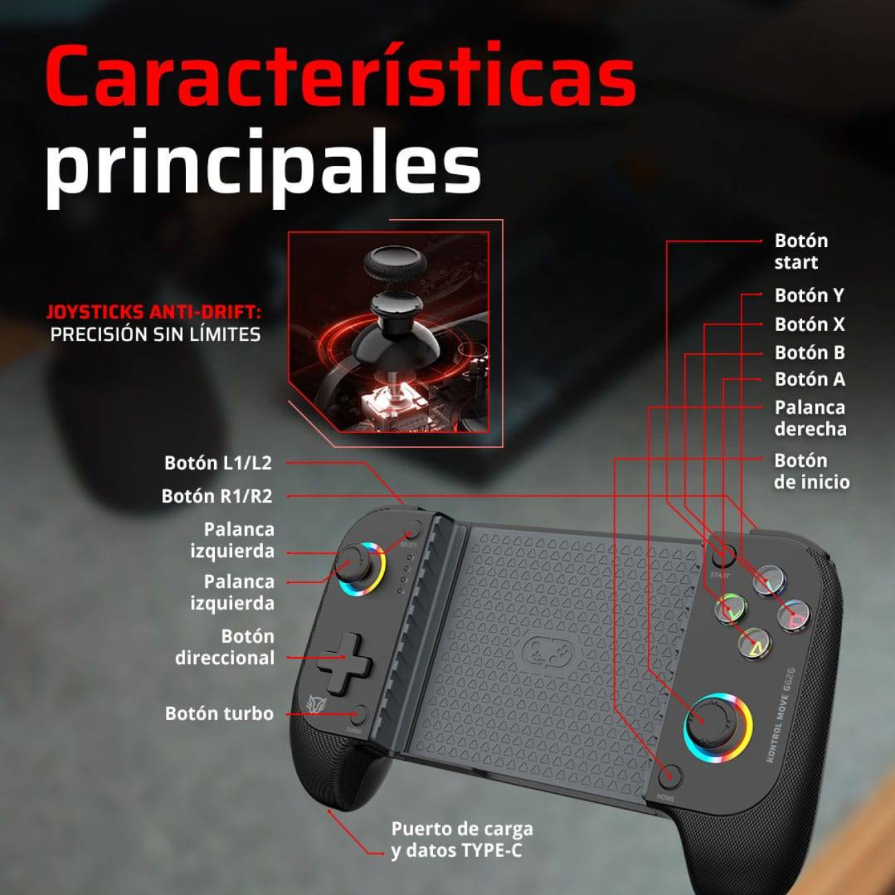 Controles Gaming Balam Rush BR-940474