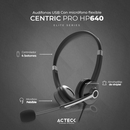 Audífonos ACTECK HP640