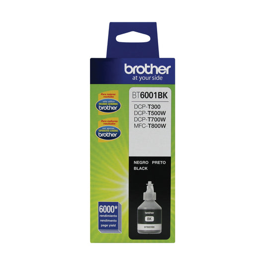 Botella de Tinta BROTHER BT6001BK