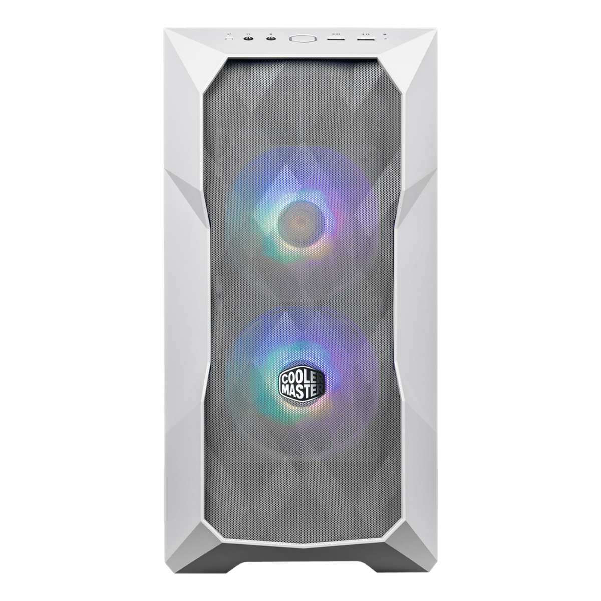 Gabinete Gaming Cooler Master MasterBox TD300 Mesh Blanco (TD300-WGNN-S00)
