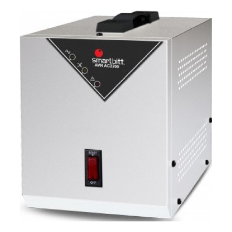 Regulador SMARTBITT SBAVRC2000 de 2000 VA/1200 W, Blanco