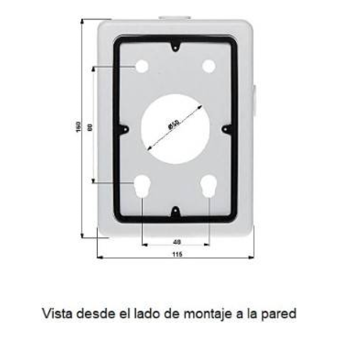 Caja de Conexiones Dahua Technology DH-PFA120