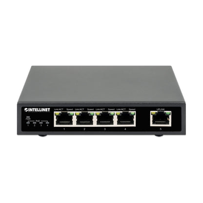 Switch PoE+ con 5 Puertos Gigabit INTELLINET 561839