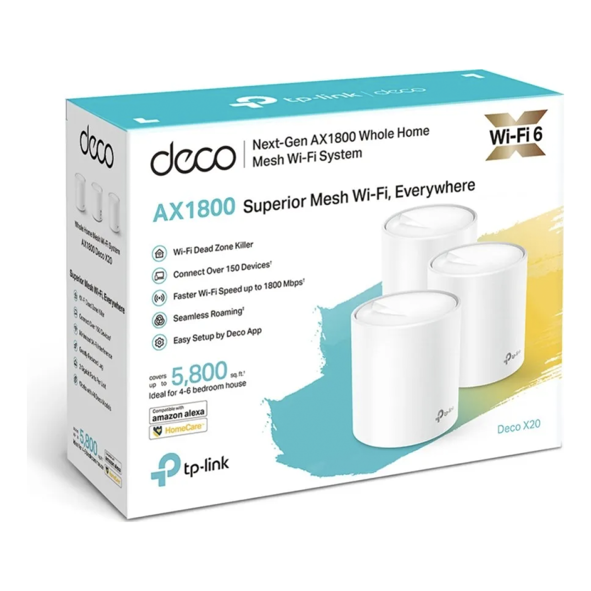 KIT Sistema TP-LINK Deco X20(3-pack)