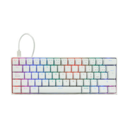 Teclado Mecánico GAME FACTOR KBG560-WH