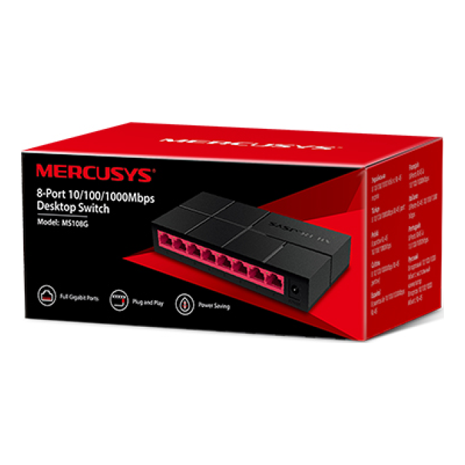 Switch 10/100/1000 MERCUSYS MS108G