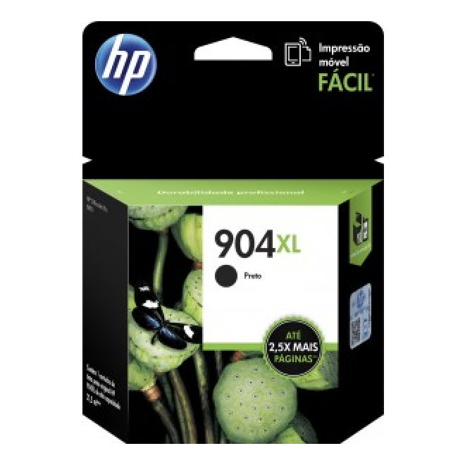 Cartucho de Tinta HP Original 904XL Negro – Para OfficeJet Pro 6968, OfficeJet Pro 6978, OfficeJet Pro 6970 (T6M16AL)