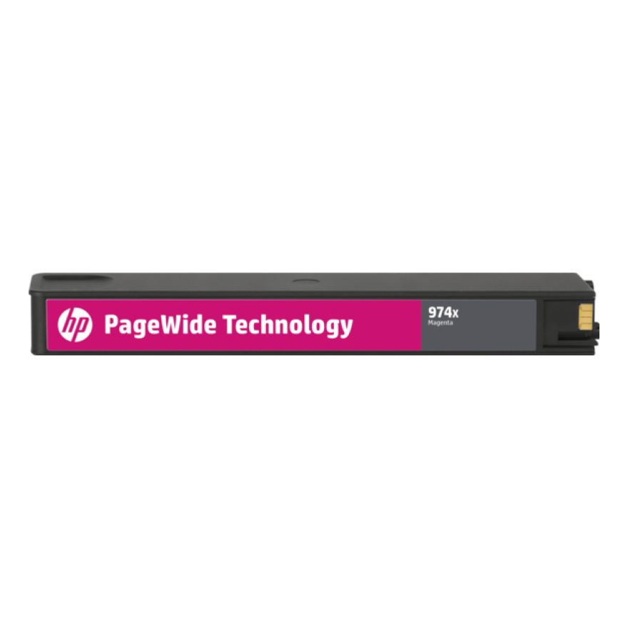 Cartucho de Tinta HP Original 974X Magenta – Para OfficeJet Pro 8210, OfficeJet Pro 8710, OfficeJet Pro 8720 (L0S02AL)