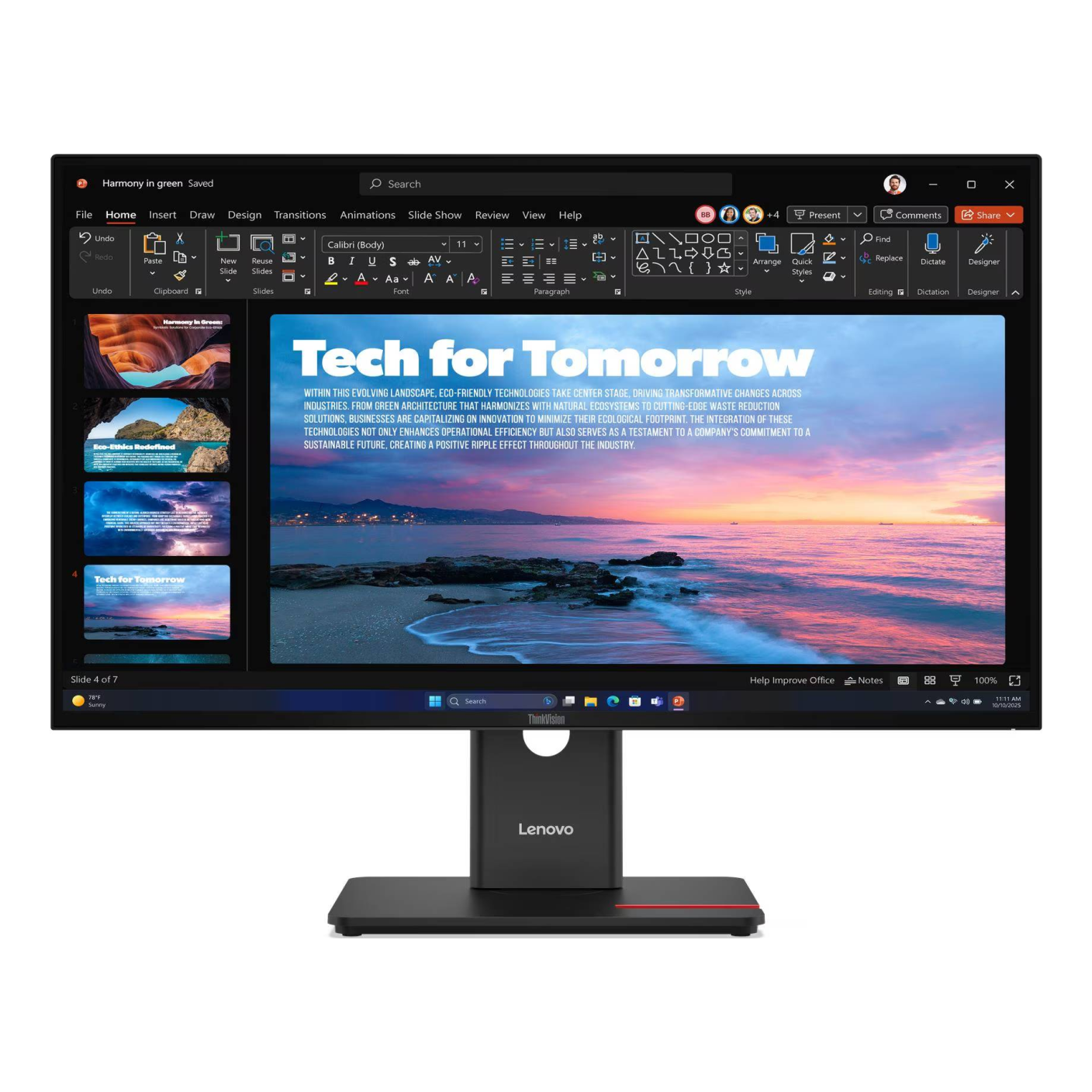 Monitor LENOVO T27QD-40