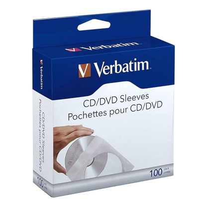 Sobre de papel para CD/DVD VERBATIM Sobre de Papel CD/DVD