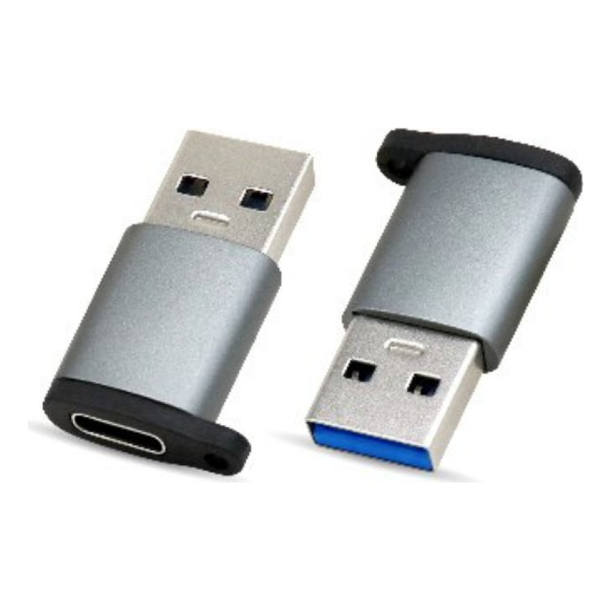Adaptador USB V3.0 Tipo A Macho,  a Tipo C He BROBOTIX 6000342
