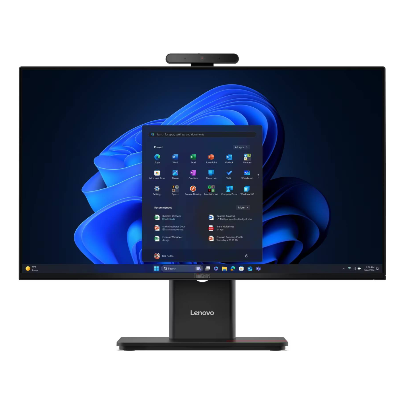 All in One LENOVO ThinkCentre AIO M70a