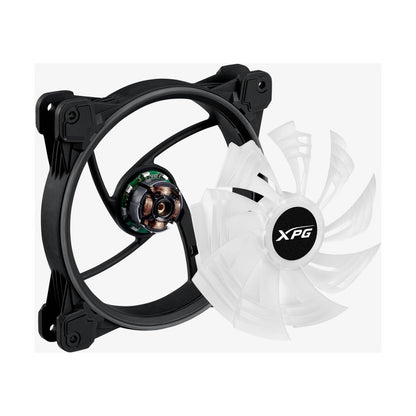 Ventilador XPG Hurricane 140 ARGB PWM 140 mm con Iluminacion ARGB (HURRICANE140ARGBPWM-BKCWW)