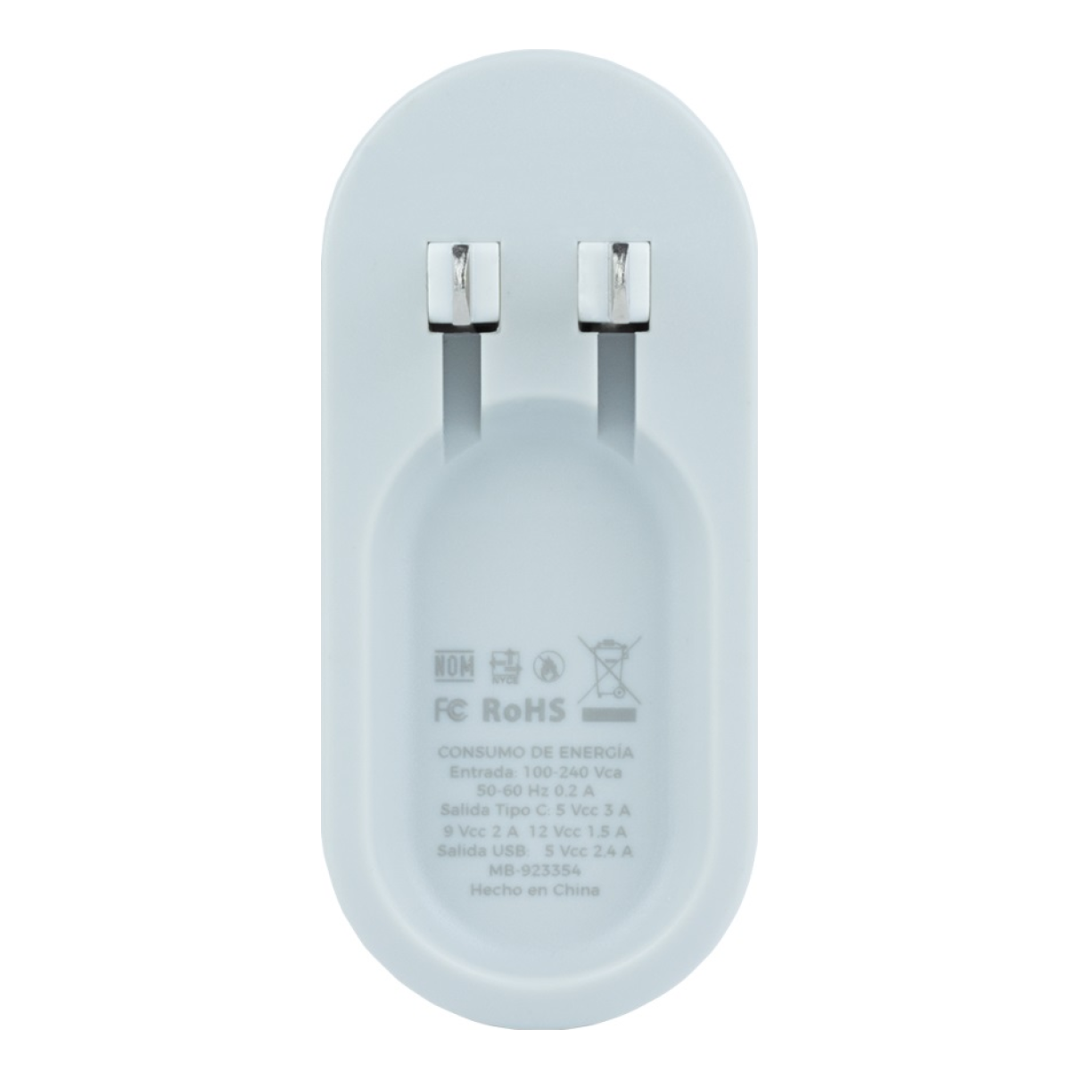 Cargador  Mobifree Cargador de pared 2 puertos USB