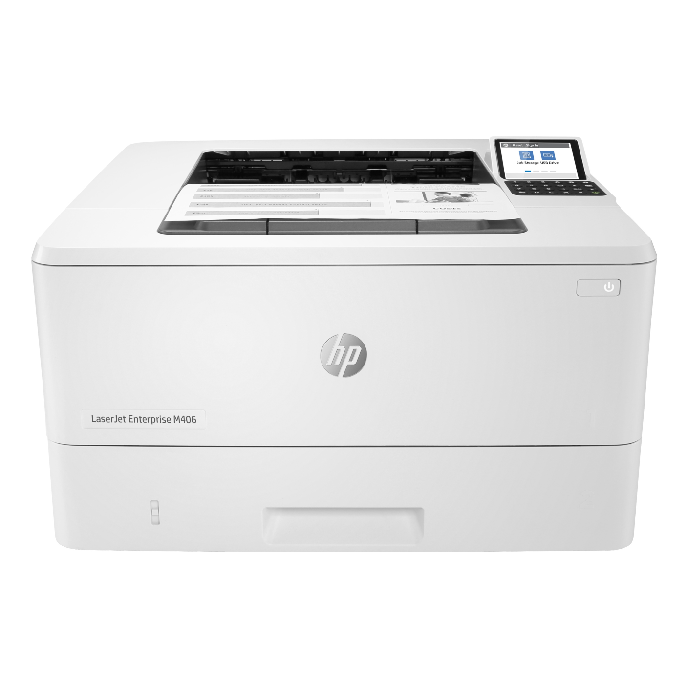 Impresora LaserJet Enterprise HP SFP M406DN