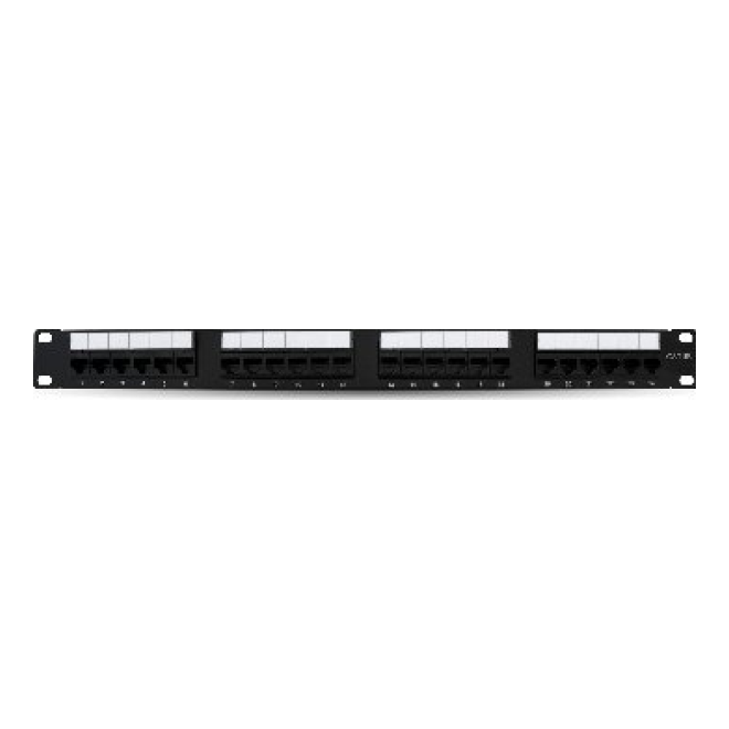 Panel de Parcheo 24 Puertos CAT5E  BROBOTIX 497448