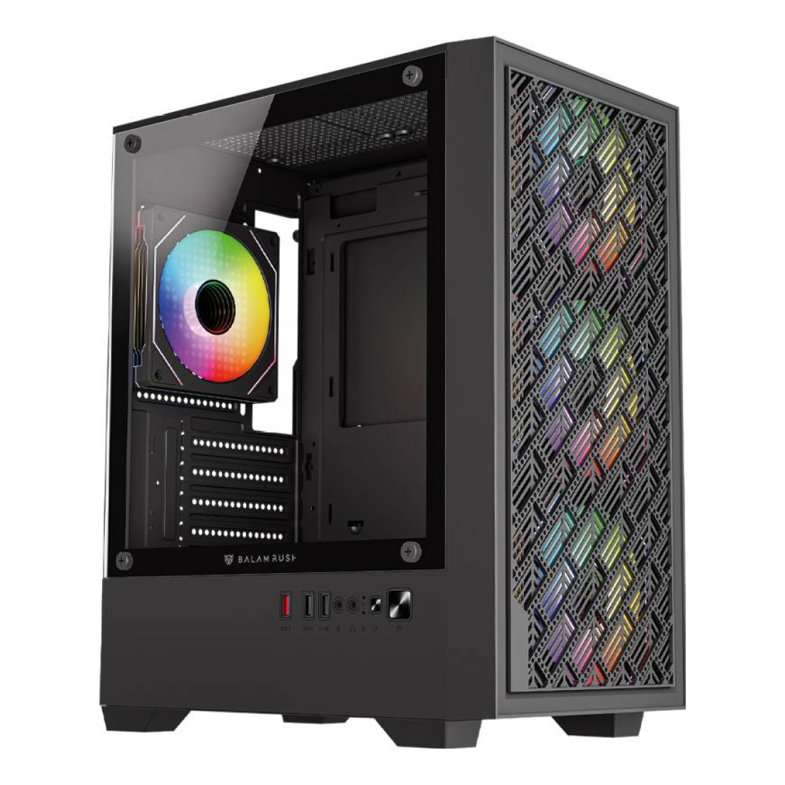 Gabinetes Gaming Balam Rush NITROX EDGE AIRCOOL 4700A