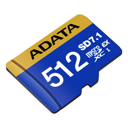 Tarjeta de Memoria microSDXC ADATA 512 GB UHS-I U3 V30 A2 Clase 10
